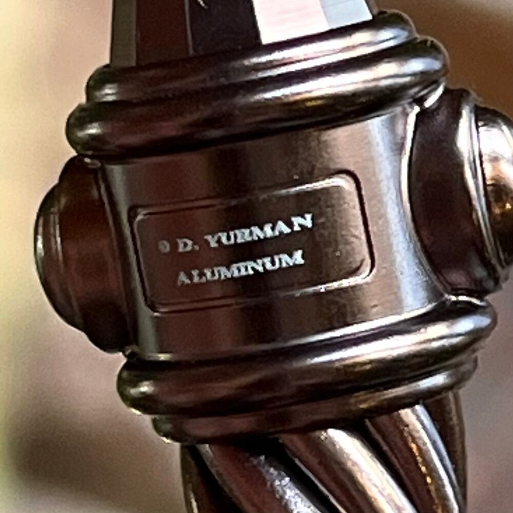 DAVID YURMAN Aluminum Cable Collection Renaissance Cuff Bracelet - Picture 6 of 9